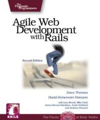 Agile Web Development with Rails -kirjan kansi
